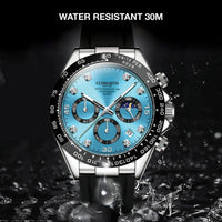 Apex Chronograph Watch — Turquoise thumbnail 6