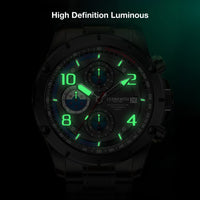 Velocity Chronograph Watch — Black Steel thumbnail 7