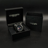 Velocity Chronograph Watch — Black Steel thumbnail 4
