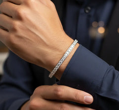 Chiron Princess Cut Diamond Bracelet - 3.75 to 14.5 Carats