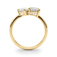 Dahlia - Toi et Moi Engagement Ring - A Symbol of Timeless Love and Elegance. 2.50 Total Carats thumbnail 6