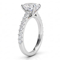 Elodies - white gold or platinum 
