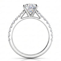 Elodies - white gold or platinum 