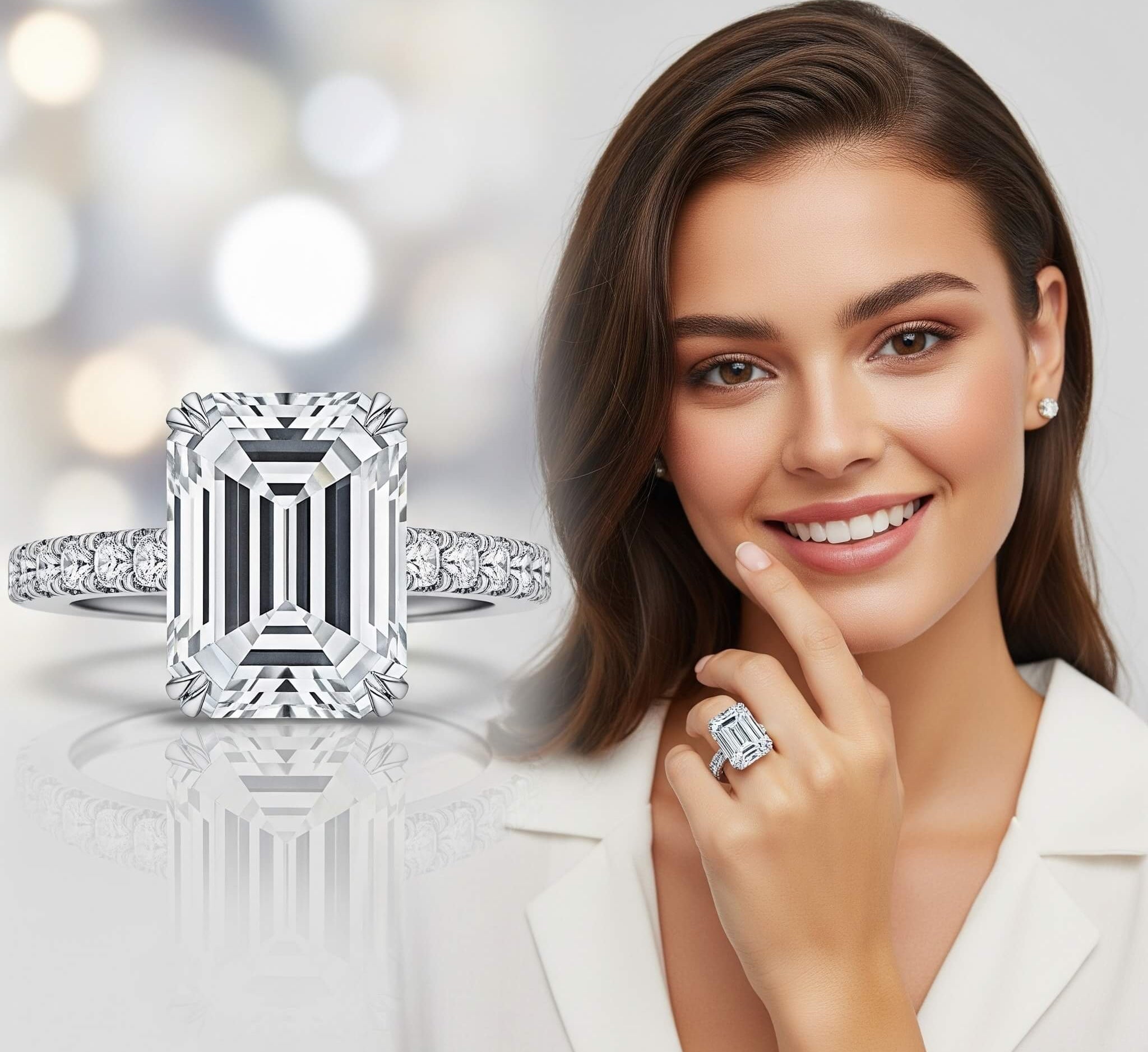 Stunning Engagement Rings with Monroe Yorke Signature Diamond 