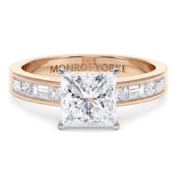 Grazia - Princess Cut Diamond Engagement Ring