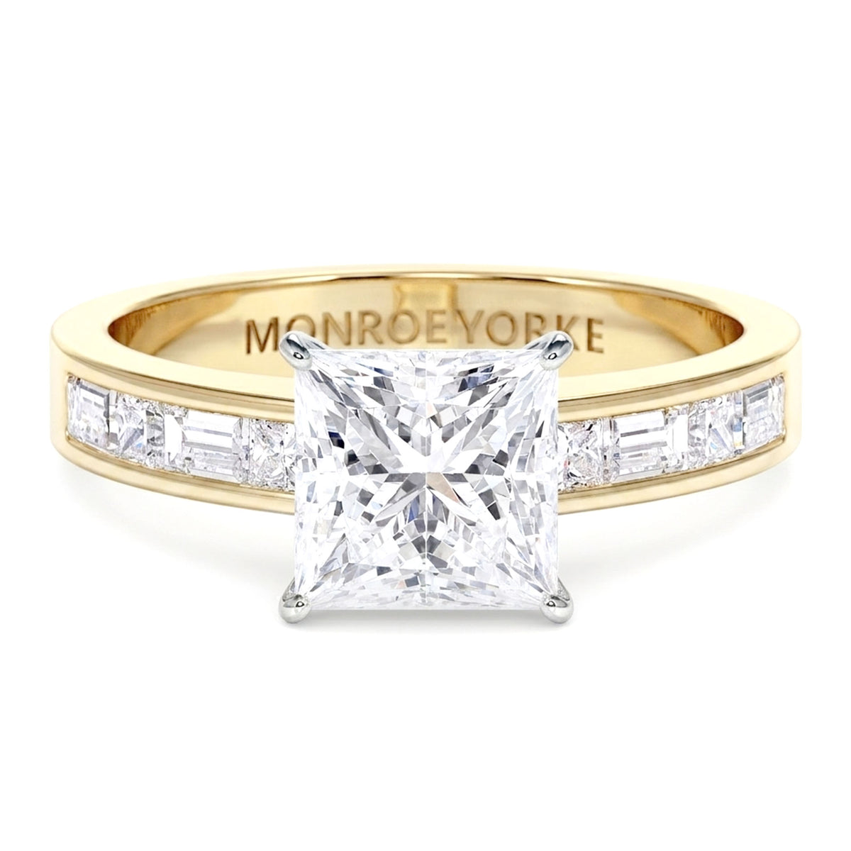 Grazia - Princess Cut Diamond Engagement Ring