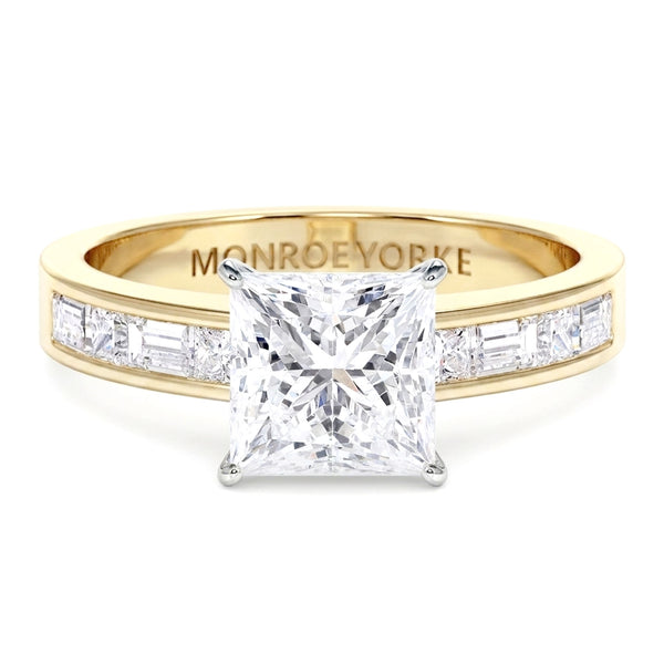 Grazia - Princess Cut Diamond Engagement Ring