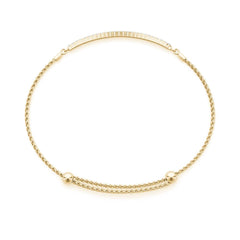 Heidi - Half Carat Lab Created Diamond Bracelet | Adjustable - Monroe Yorke Diamonds