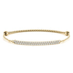 Heidi - Half Carat Lab Created Diamond Bracelet | Adjustable - Monroe Yorke Diamonds