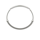 Heidi - Half Carat Lab Created Diamond Bracelet | Adjustable - Monroe Yorke Diamonds