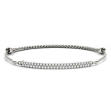 Heidi - Half Carat Lab Created Diamond Bracelet | Adjustable - Monroe Yorke Diamonds