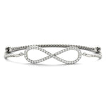 Infinity - Half Carat Diamond Tennis Bracelet with Adjustable Band - Monroe Yorke Diamonds