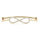 Infinity - Half Carat Diamond Tennis Bracelet with Adjustable Band - Monroe Yorke Diamonds