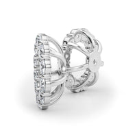 Diamond Earstud Jacket for 1.00ct Ear Stud (2.00ct Total) thumbnail 2