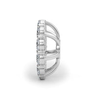 Diamond Earstud Jacket for 0.50ct Ear Stud (1.00ct Total) thumbnail 3