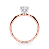 Jovie - Round Moissanite Engagement Ring thumbnail 7