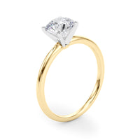 Jovie - Round Moissanite Engagement Ring thumbnail 4