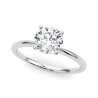 Jovie - Round Moissanite Engagement Ring thumbnail 9