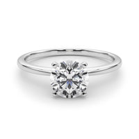 Jovie - Round Moissanite Engagement Ring thumbnail 8
