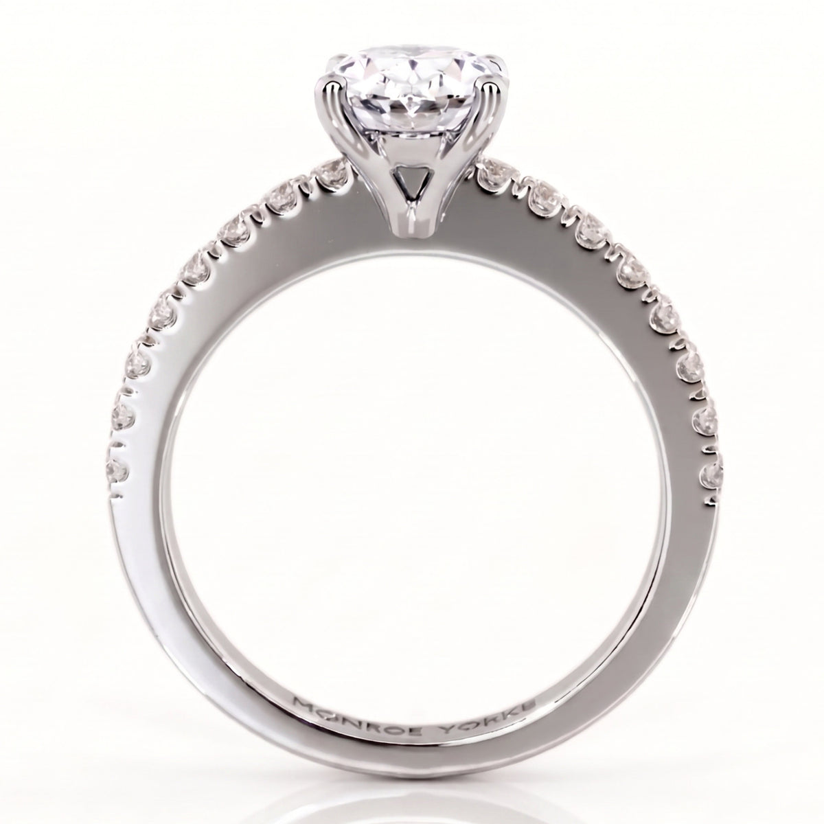 Kendall - White Gold or Platinum