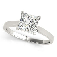 Kenzy — Princess Cut Lab Grown Diamond Solitaire Engagement Ring thumbnail 4