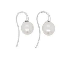 'Kiss of the Sea' - 9-10 mm White South Sea Pearl Drop Earrings thumbnail 2