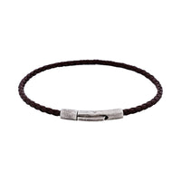 Magro Italian Leather Bracelet (3mm) thumbnail 2