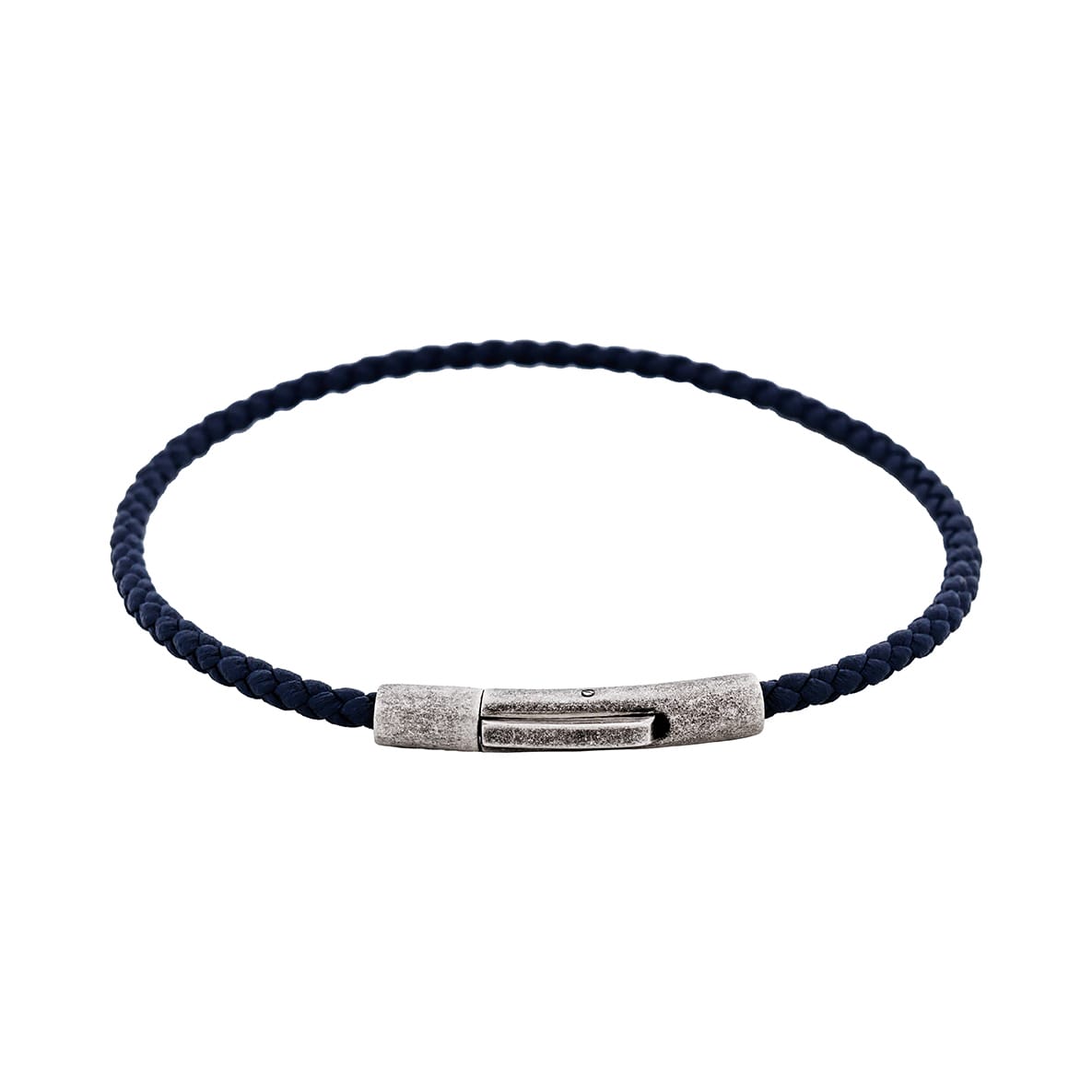 Magro Leather Bracelet — Cielo di Mezzanotte — view 4