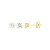 Timeless Elegance: The Zoey 1/4 Carat Total Weight Diamond Stud Earrings thumbnail 2