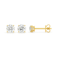 Zoey Lab Grown Diamond Ear Studs - Total 0.50 Carats thumbnail 2