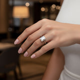 Lenore - Unparalleled luxury 4.0 Carat Emerald Cut Diamond Ring
