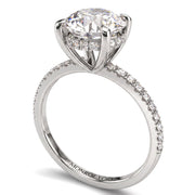 Liliana - Unique Hidden Halo Engagement Ring