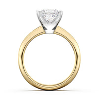Louisa – Yellow Gold Princess Cut Diamond Solitaire Ring thumbnail 4