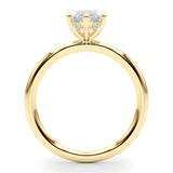The Maeve - 2.00 Carat Marquise Cut Hidden Halo Ring
