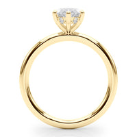The Maeve — Marquise Lab Grown Diamond Hidden Halo Engagement Ring thumbnail 2