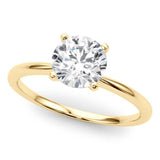 Maria - 3 Carat Diamond Solitaire Engagement Ring in Yellow Gold - Monroe Yorke Diamonds