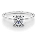Maria - 3.0 Carat Diamond Solitaire Engagement Ring in White Gold or Platinum - Monroe Yorke Diamonds