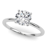 Maria - 3.0 Carat Diamond Solitaire Engagement Ring in White Gold or Platinum - Monroe Yorke Diamonds