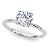 Maria - 3.0 Carat Diamond Solitaire Engagement Ring in White Gold or Platinum - Monroe Yorke Diamonds