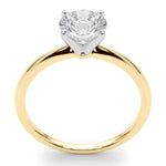 Maria - 2 Carat Lab-Grown Diamond Solitaire Engagement Ring in Yellow Gold - Monroe Yorke Diamonds