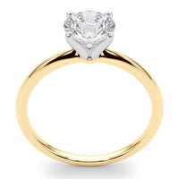 Maria - 2 Carat Lab-Grown Diamond Solitaire Engagement Ring in Yellow Gold thumbnail 4