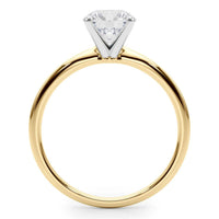 Maria - 2 Carat Lab-Grown Diamond Solitaire Engagement Ring in Yellow Gold thumbnail 5