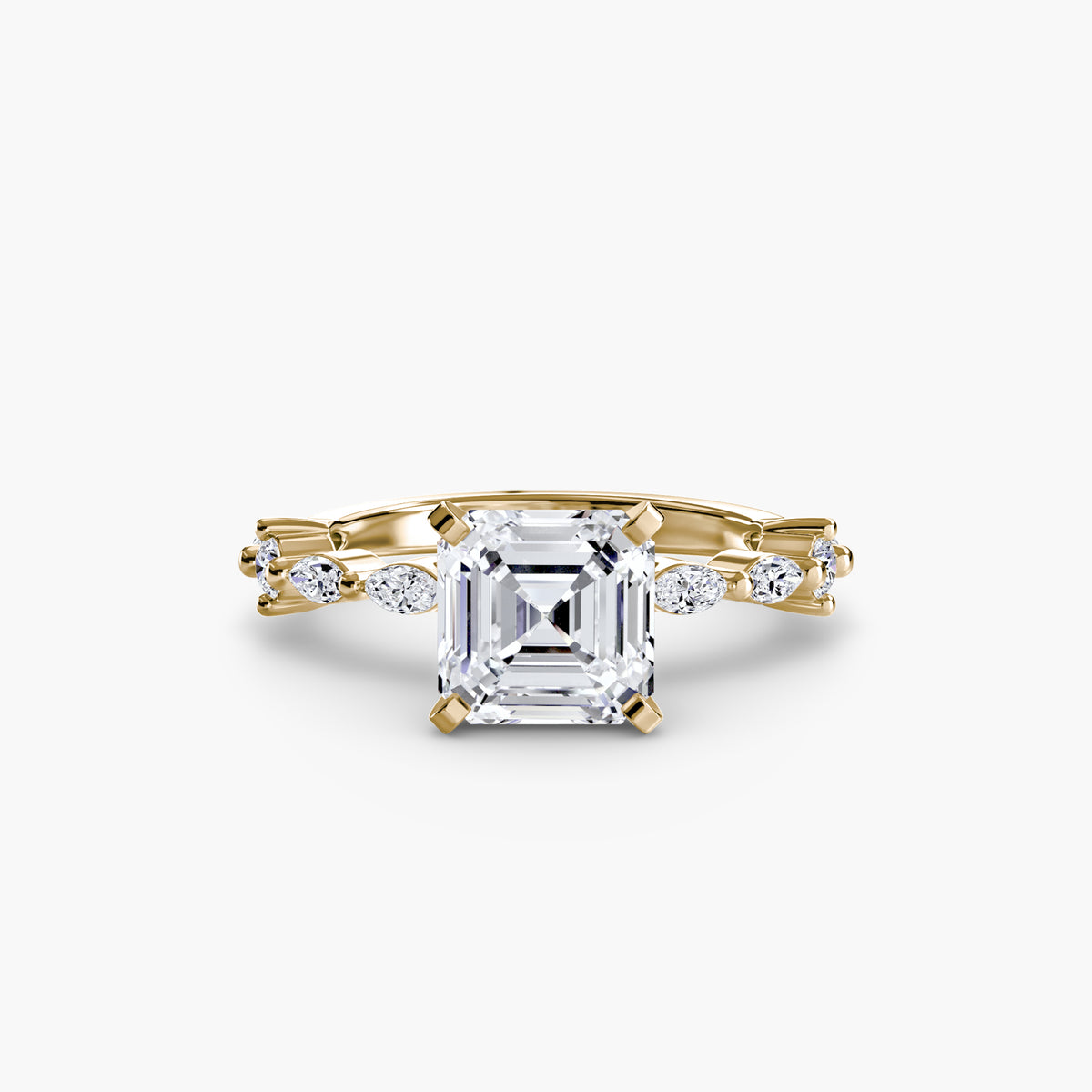 Solitaire with Eternity Pavé — view 50