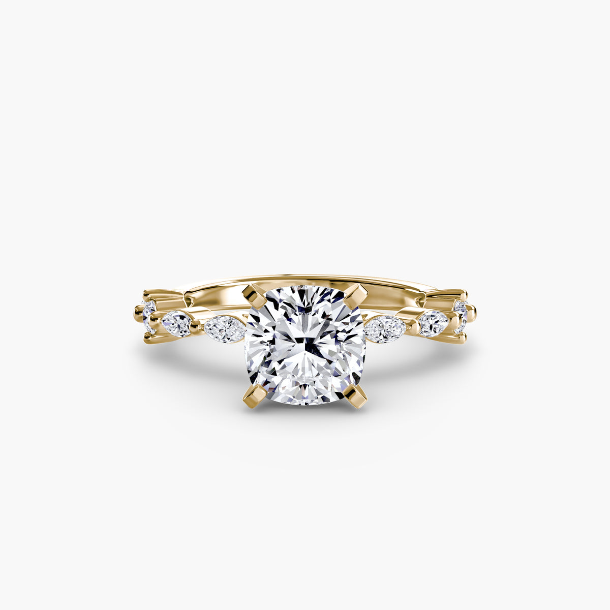 Solitaire with Eternity Pavé — view 74