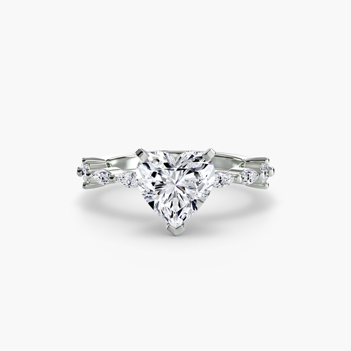 Solitaire with Eternity Pavé — view 38