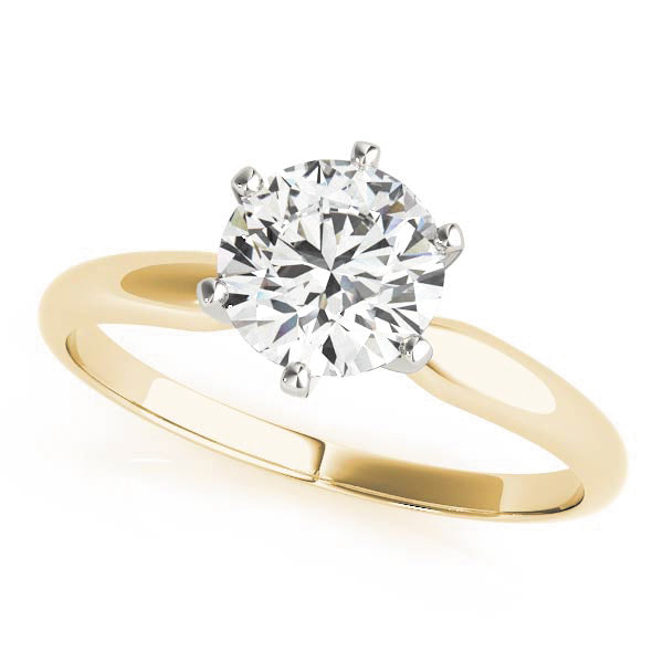2 carat lab grown diamond ring with an ideal cut. created in 18ct gold