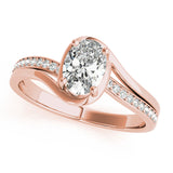Nala - Artistic Oval Engagement Ring