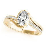 Nala - Artistic Oval Engagement Ring