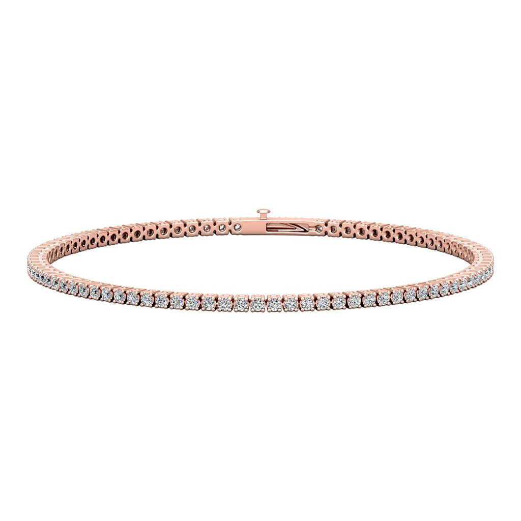 Stacci - One Carat Diamond Tennis Bracelet. Timeless elegance and Ethical Luxury