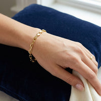 Paper Clip 5.4mm Bracelet, view 4